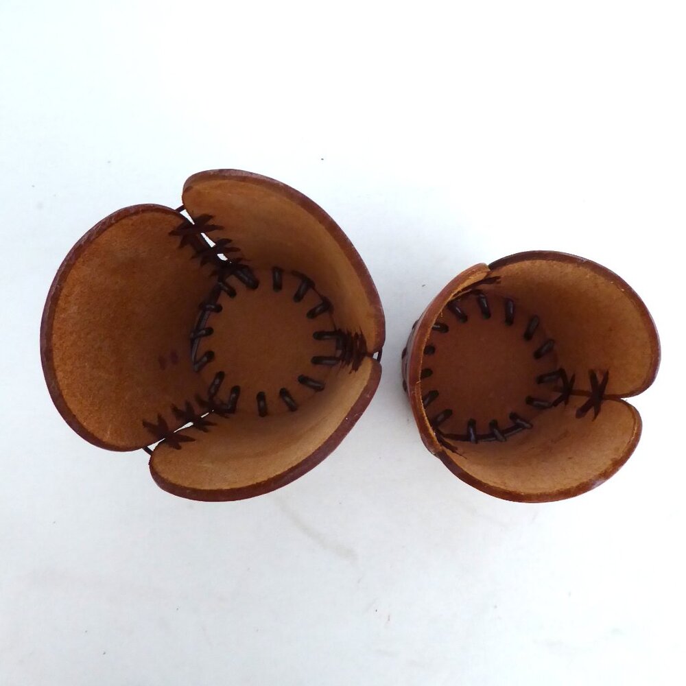 1950’s VINTAGE WESTERN THEMED COWBOY LONGHORN BRAND GLASS SET & WOOD COASTERS - Picture 12 of 16